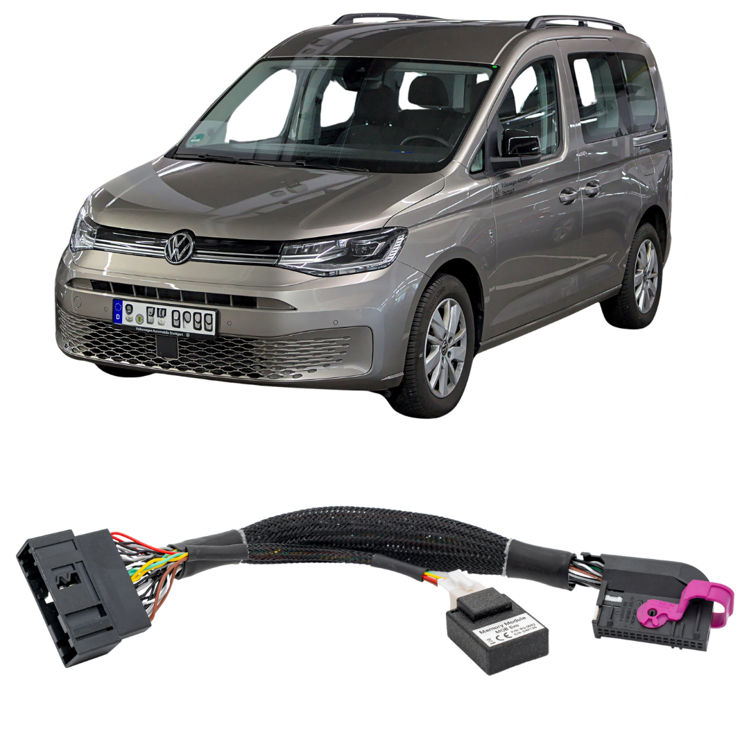 VW Caddy Mk5 - pamětový modul