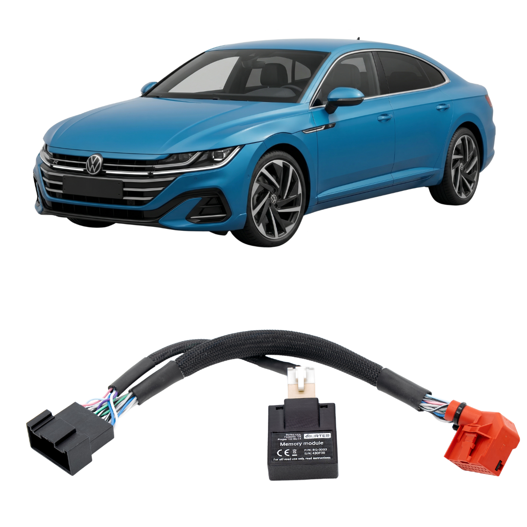 VW Arteon - paměťový modul