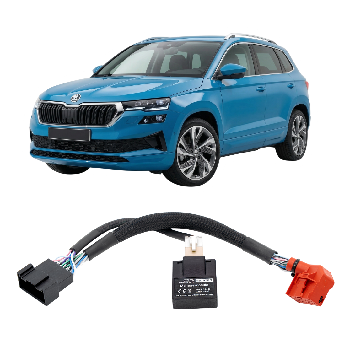 Škoda Karoq - paměťový modul