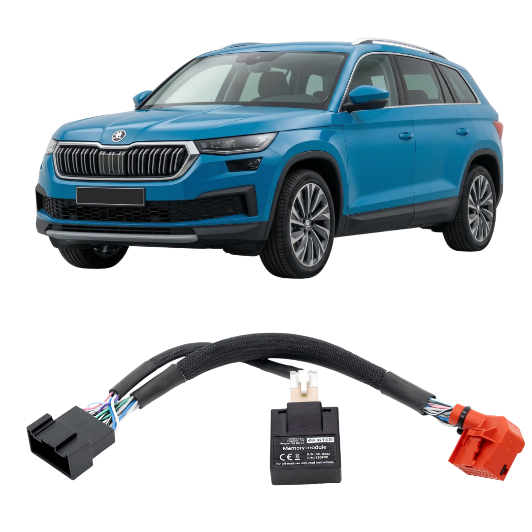 Škoda Kodiaq - paměťový modul